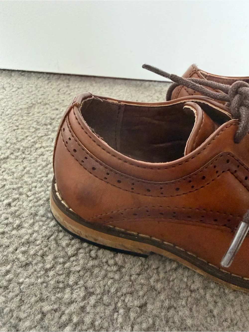 Stacy Adams Kids' Dickinson Cap Toe Oxfords - Size Toddler 7 - Medium Width